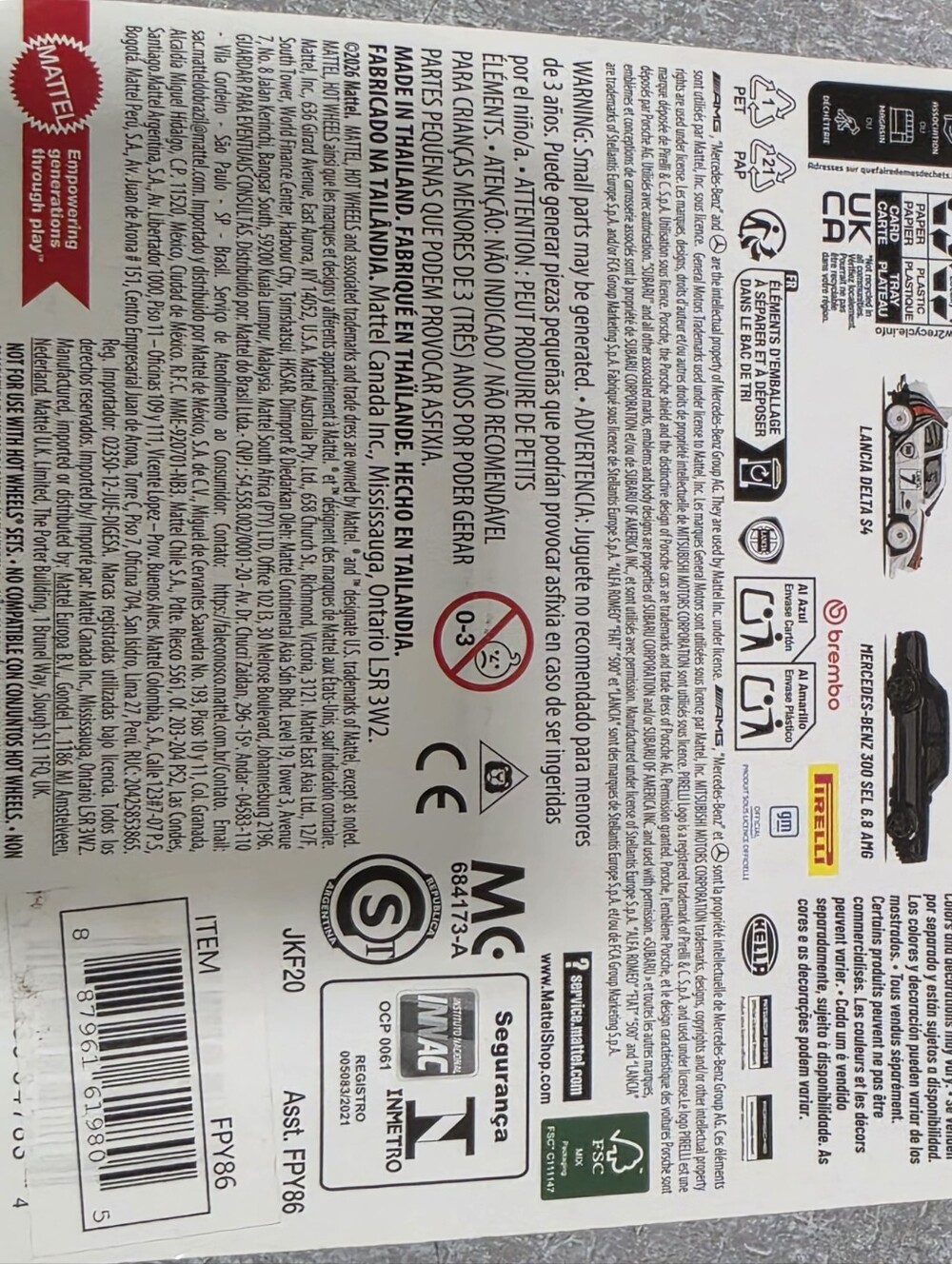 Hotwheels Mercedes - Picture 4 of 4